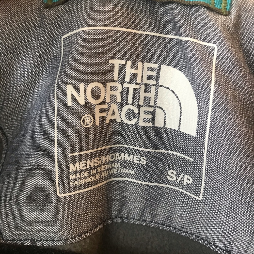 North Face Outbound Plaid Zip Fleece Hoodie Sage S - Picture 4 of 10